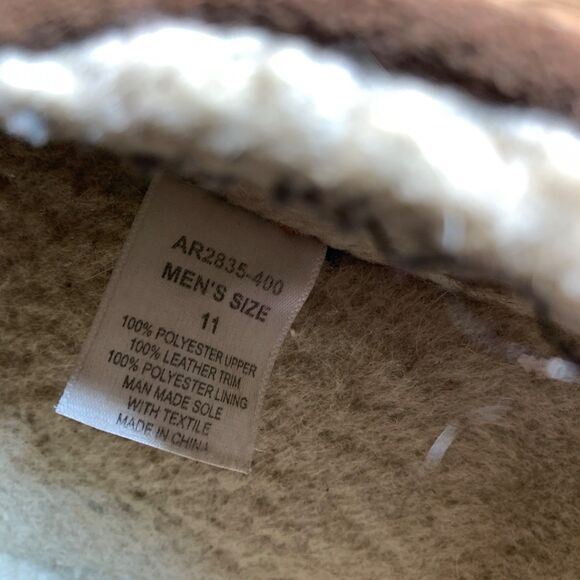 Ariat Slippers Lincoln Slipper Hardsole Sherpa Lined Wool Blend Mens Size 11 main image 5